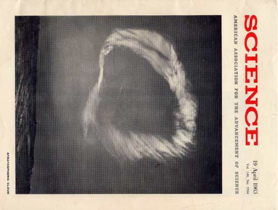 Science journal cover, April 19, 1963